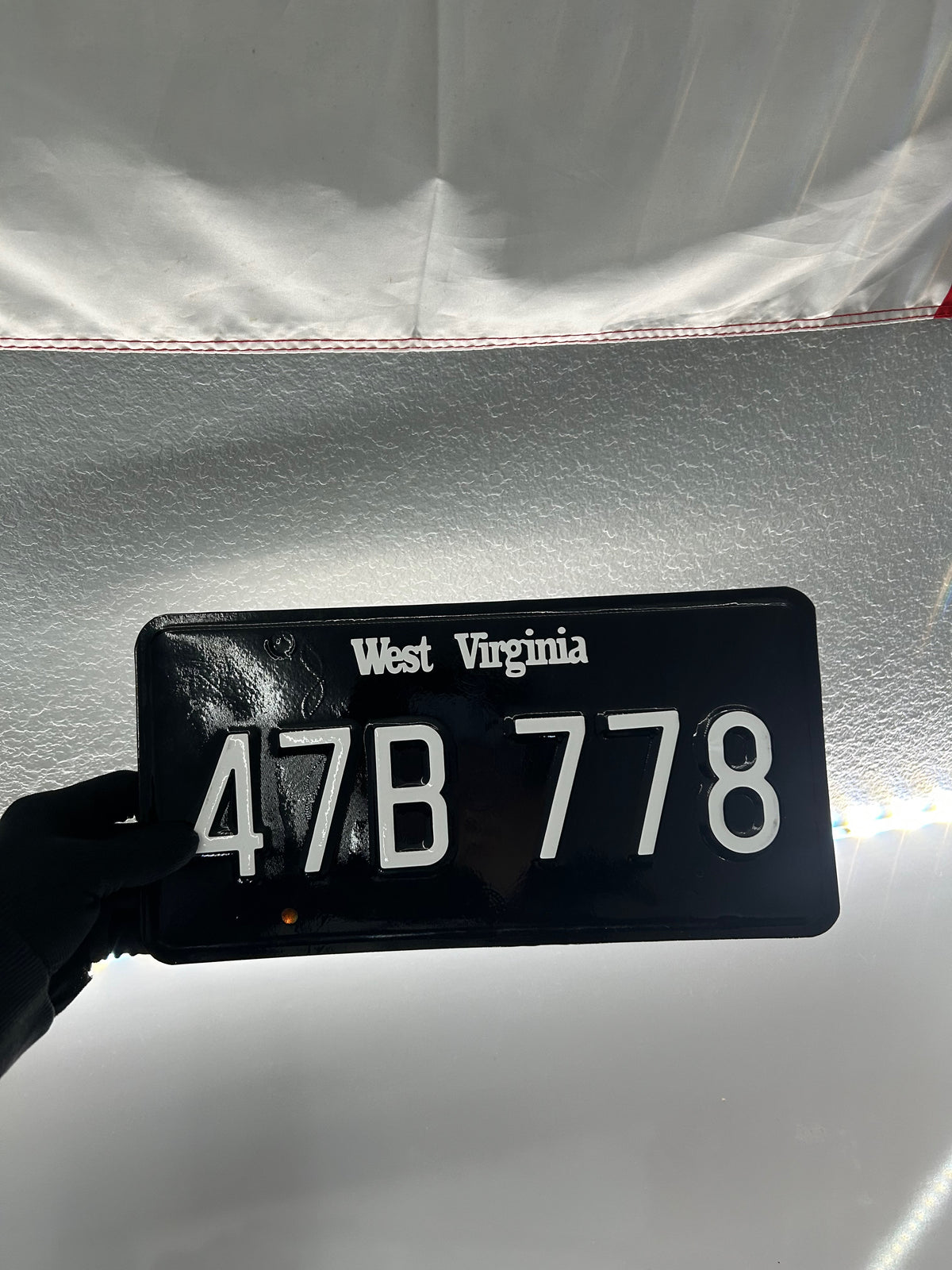 West Virginia License Plate Vinyl Wrap Kit
